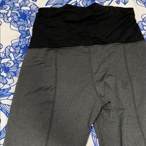 Large Maternity exercise leggings